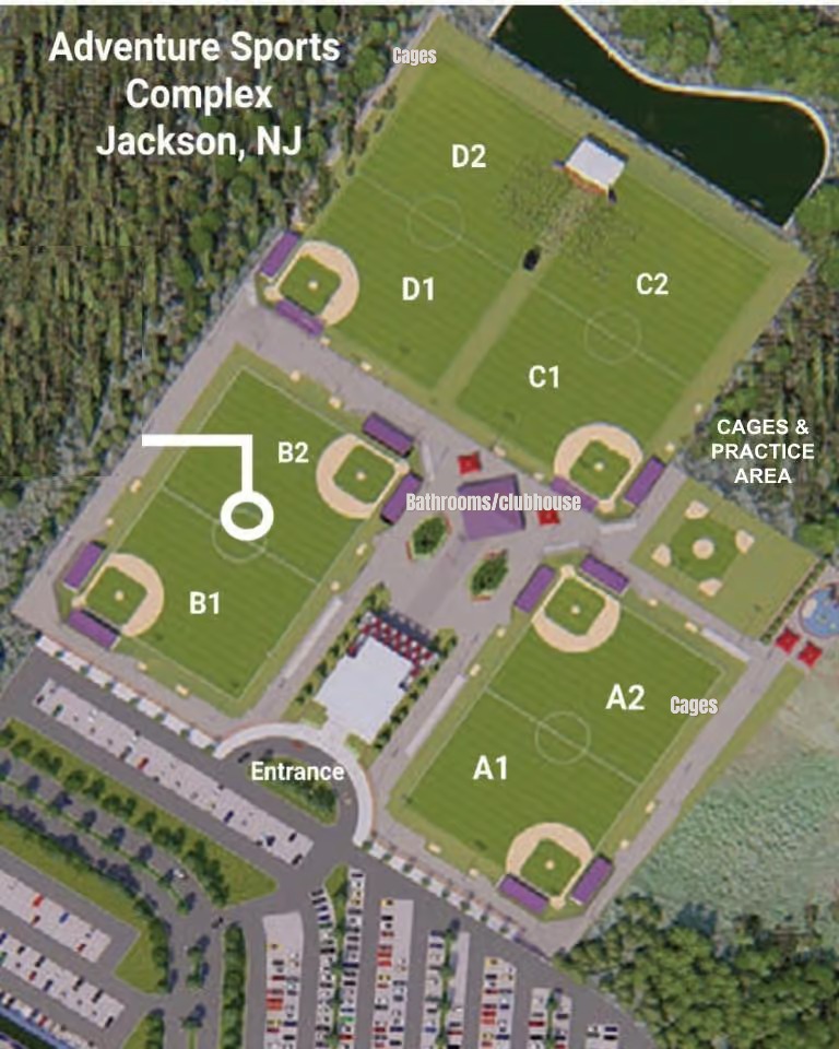 Adventure Sports facility map